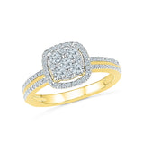 Jewel Bloom Diamond Cocktail Ring