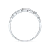 Infinity Swirl Diamond Ring