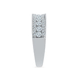 Opulent Ornate Diamond Cocktail Ring