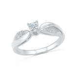 Stone Glamour Diamond Engagement Ring