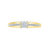 Beloved Betrothal Diamond Engagement Ring - Radiant Bay