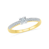 Bride to Be Diamond Engagement Ring - Radiant Bay