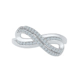 Infinity Accolade Everyday Diamond Ring