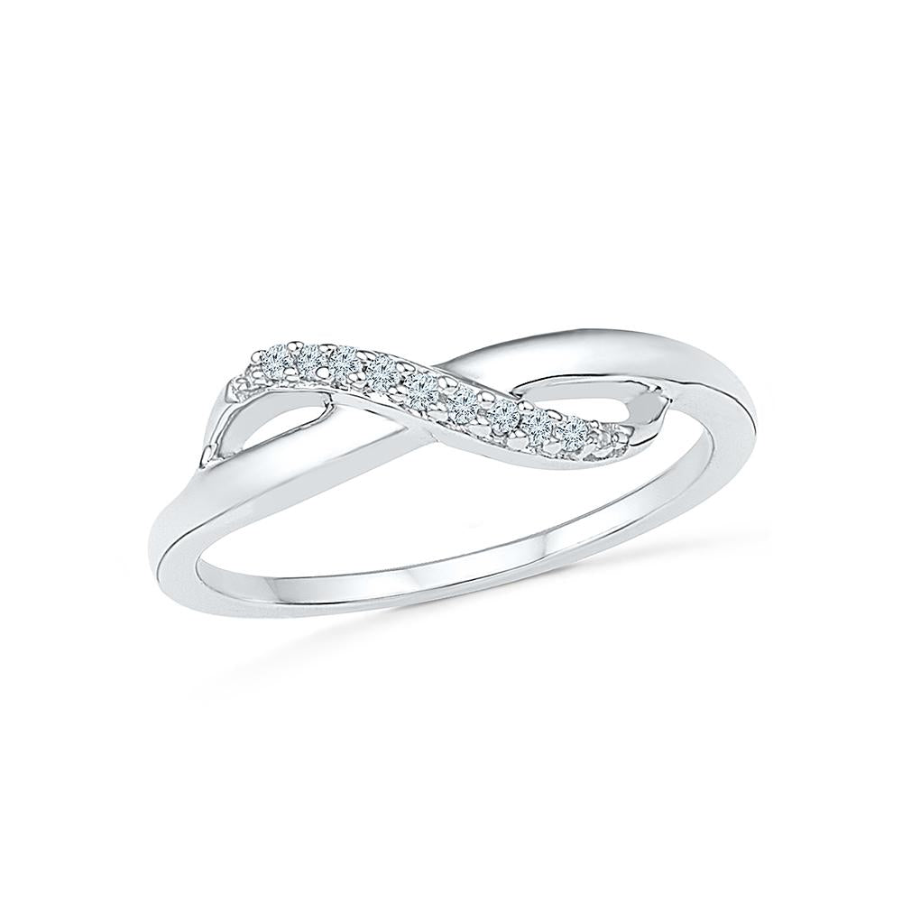 Buy Elegant Infinity Band Silver rings Online At Best Price In India |  World of FIAN – Worldoffian