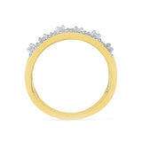Pretty In Layers Diamond Cocktail Ring