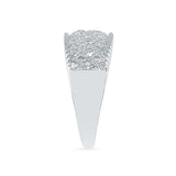 Flashy Filigree Diamond Cocktail Ring