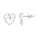 Love Affection Heart Earrings