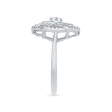 Blossom Lure Diamond Cocktail Ring - Radiant Bay