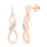 Exceptional Danglin Infinity Earring