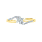 Floral Entice Everyday Diamond Ring